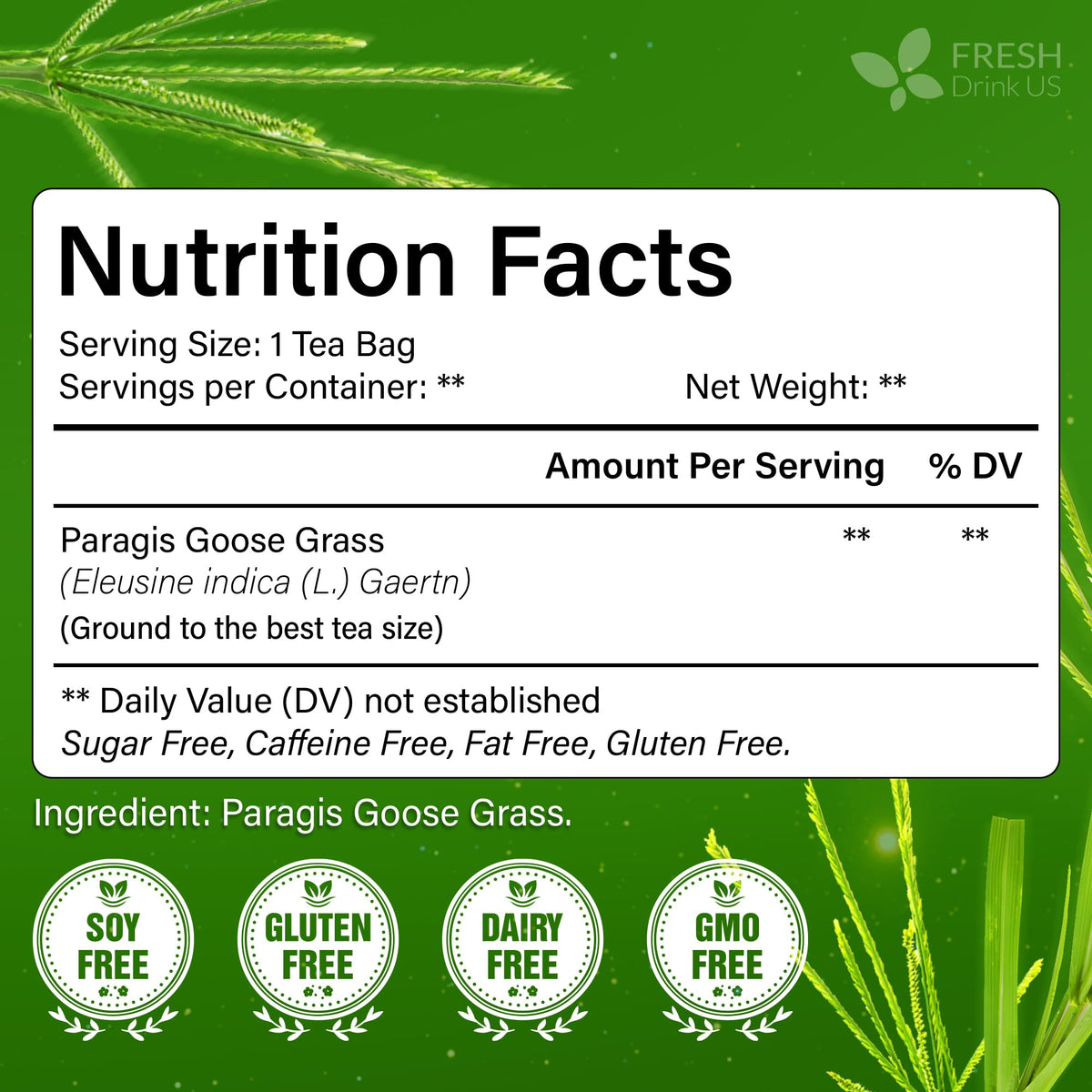 Premium 75 Paragis Tea Bags (75 Bags)