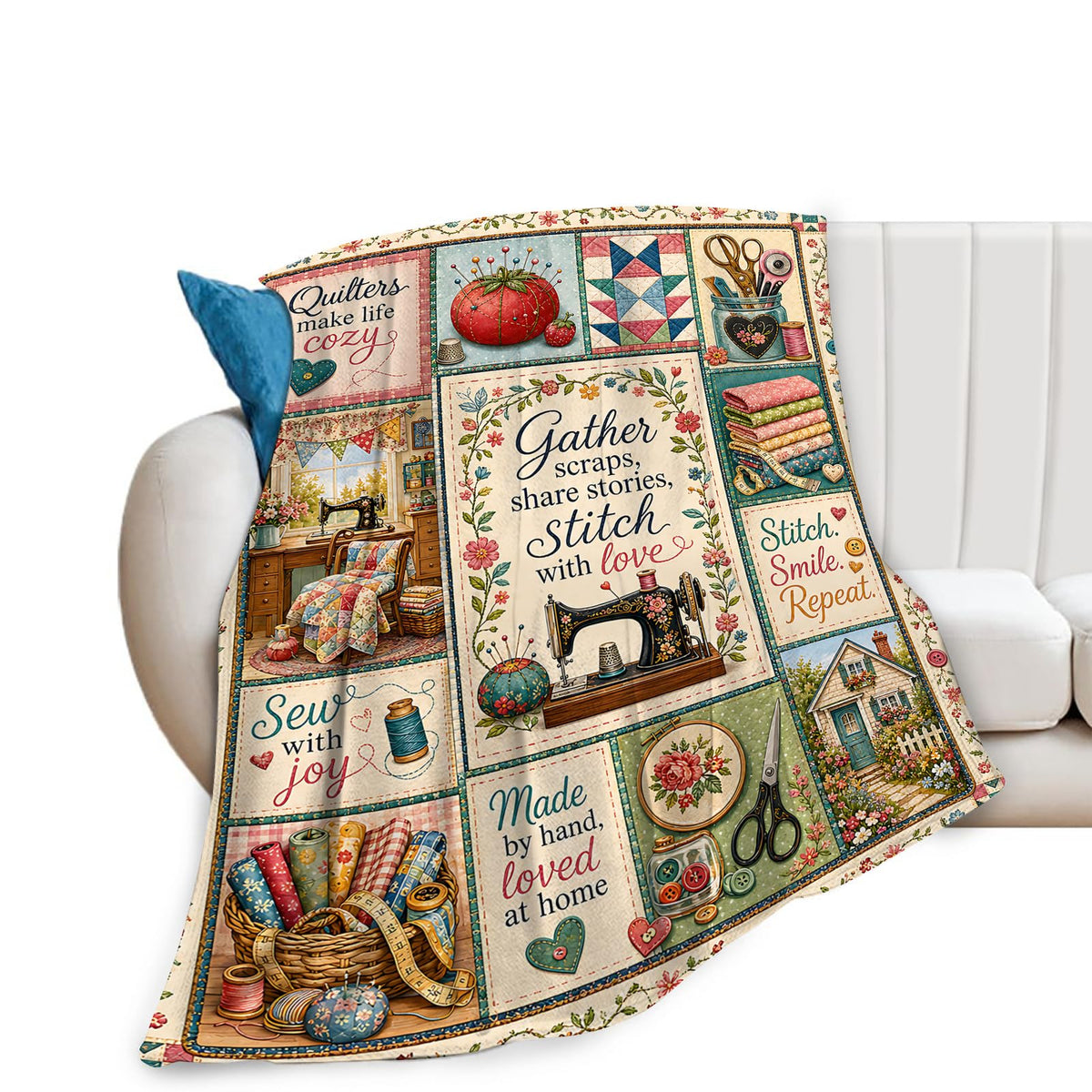 Sewing Blanket (40"x50" / Quilting)