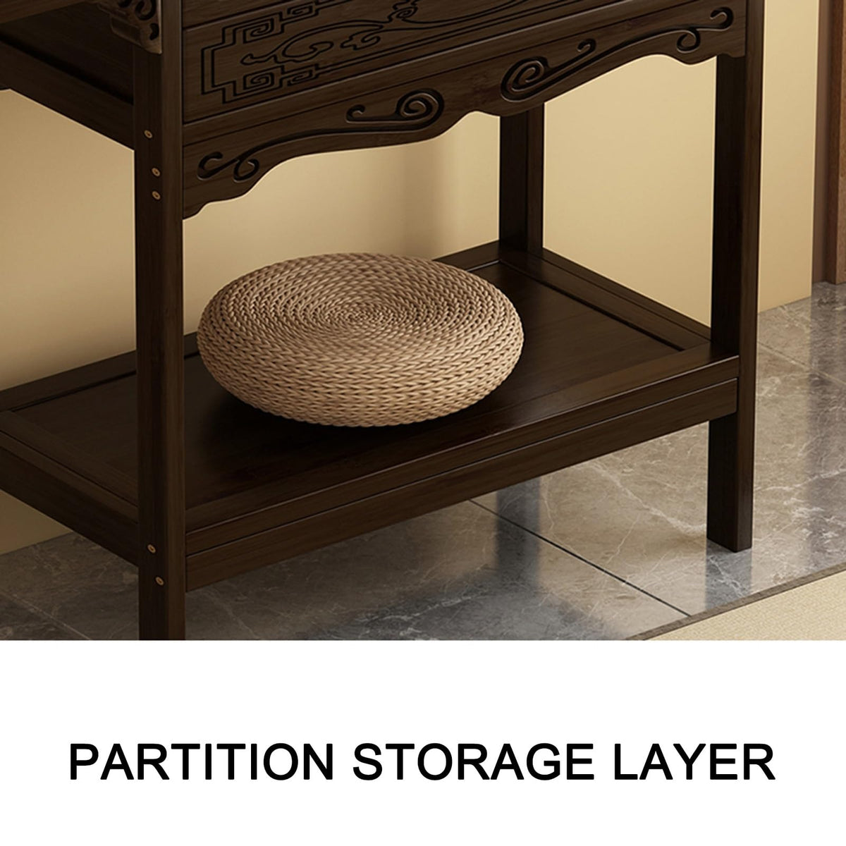Meditation Altar Table Cabinet with Drawer (66*33cm/26*13in)