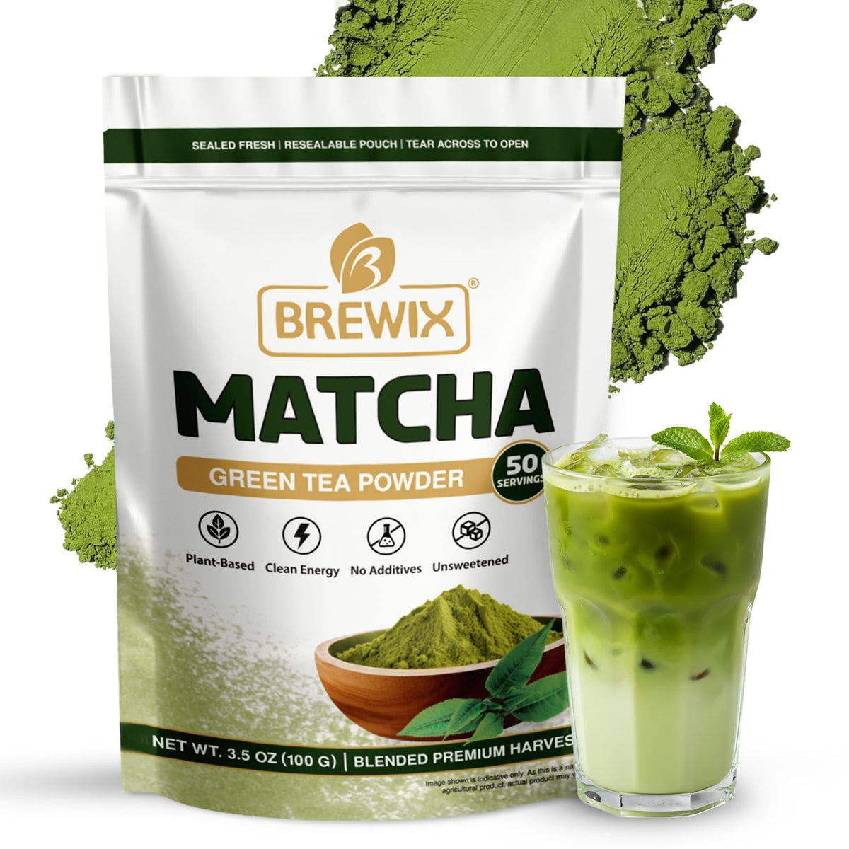 Matcha Green Tea Powder (3.53 Ounce (Pack of 1))