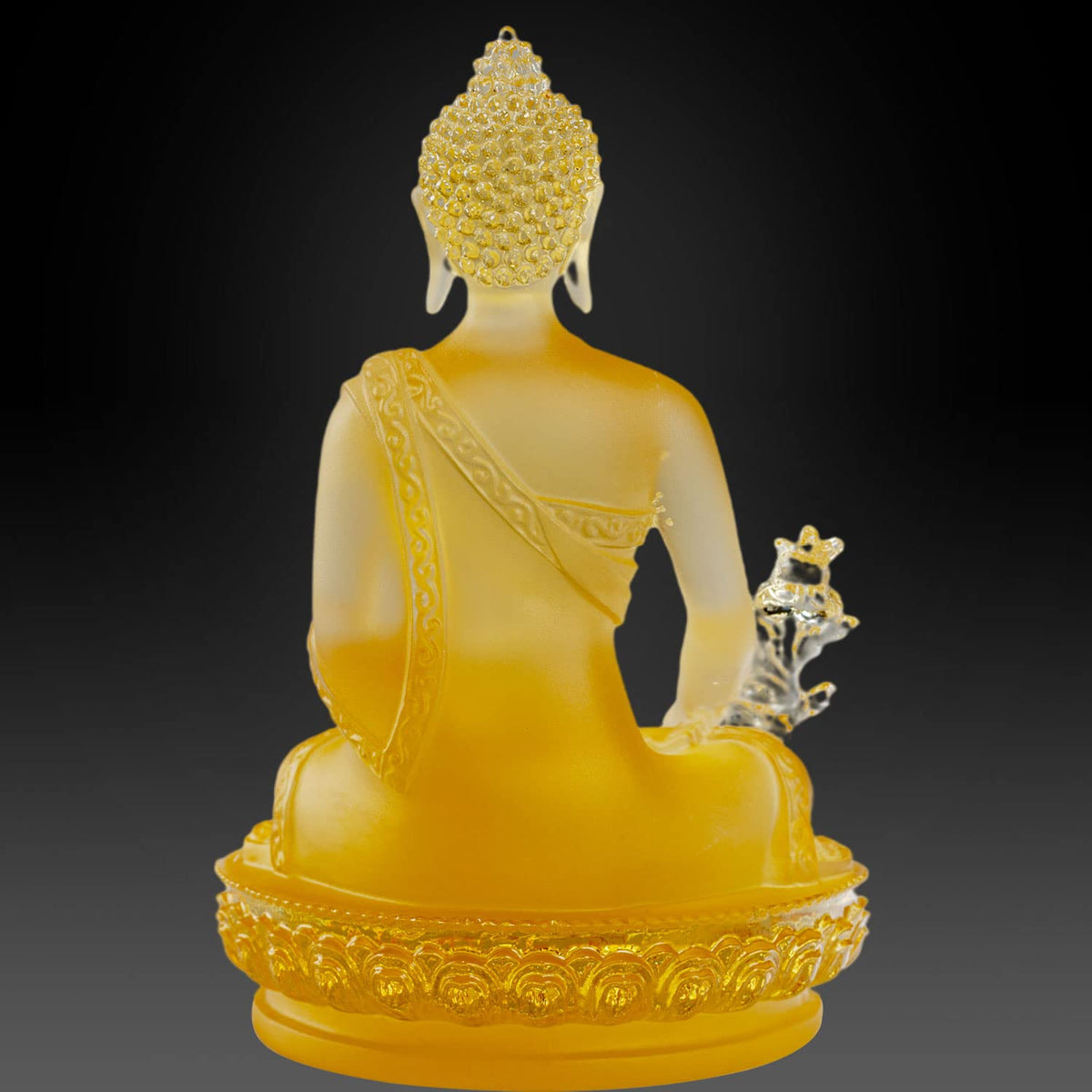Tibetan Medicine Buddha Statue (Yellow)