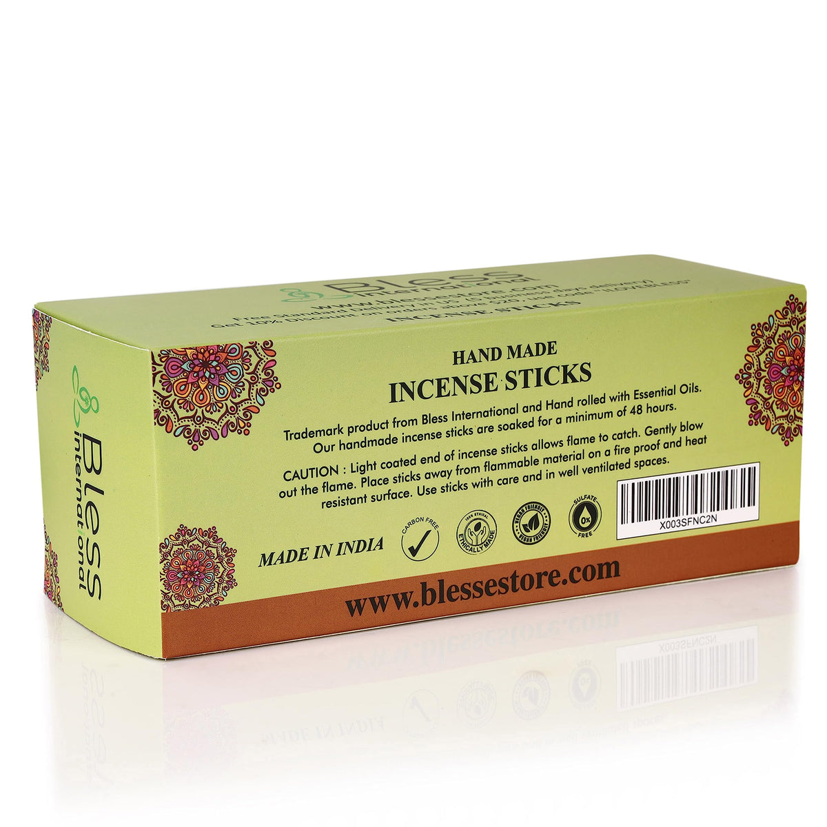Bless Organic (French-vanilla / 500 Sticks (26 OZ/750 GM))