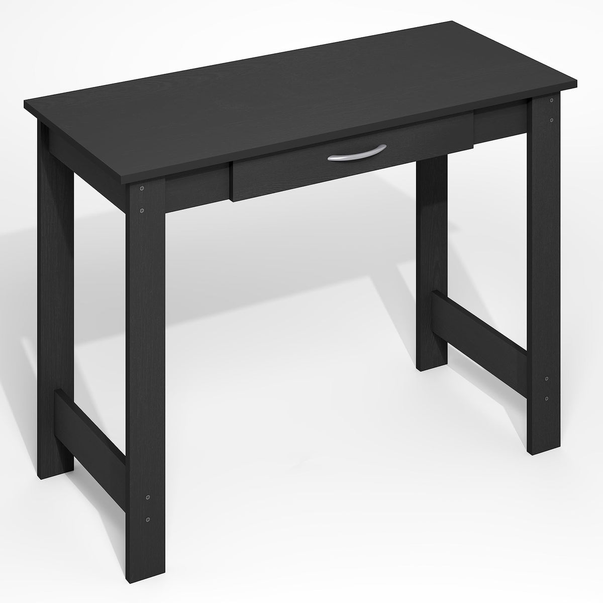 Jaya Desk 39.2" Wide Computer Desk with H (Darkwood / 39 inches)