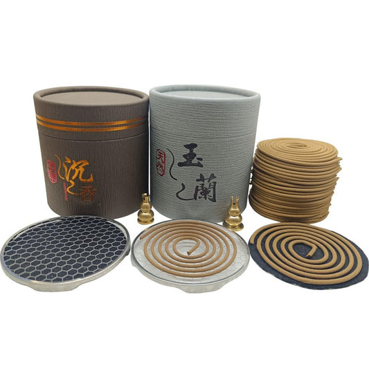 Coil Incense Cone Incense (48*magnolia+48*agarwood)