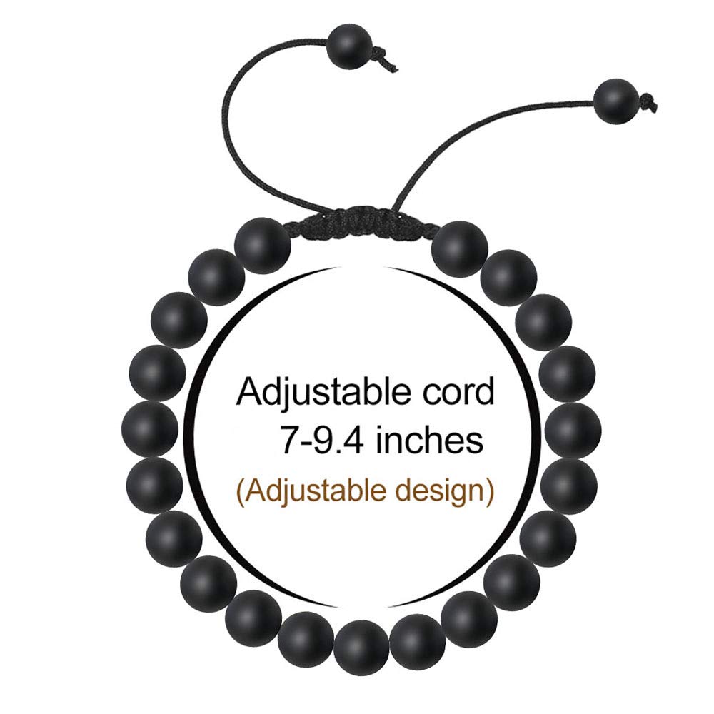 Unique Gifts for Men Bracelets (Matte Agate Bracelet)