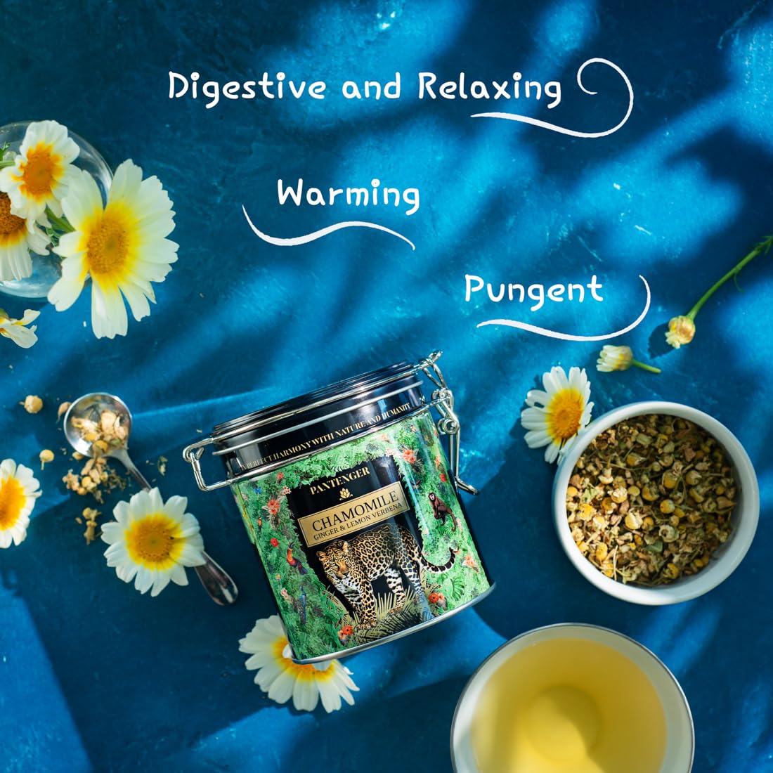 Organic German Chamomile & Ginger Herbal Tea