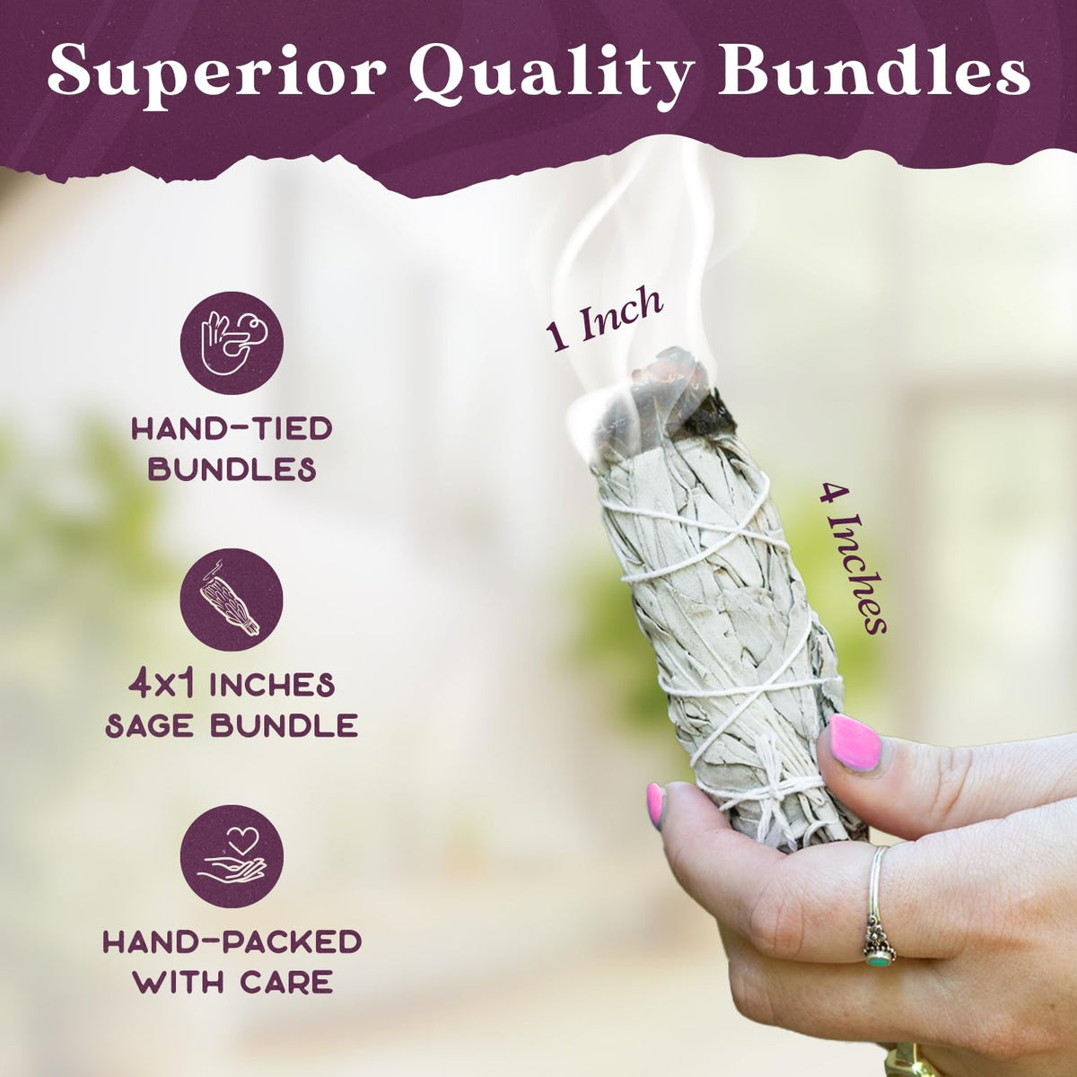 White Sage Bundles (3 Pack)