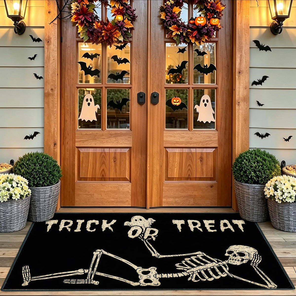 Trick or Treat Skeleton Area Rug 2x3FT (#43 / 2' x 3' (Rectangular))