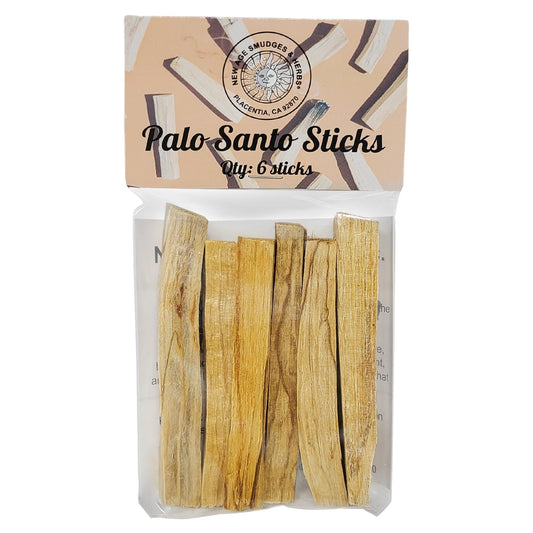 Sacred Palo Santo Wood Incense Sticks (6 sticks / Palo Santo Incense Sticks / 6 Pack)