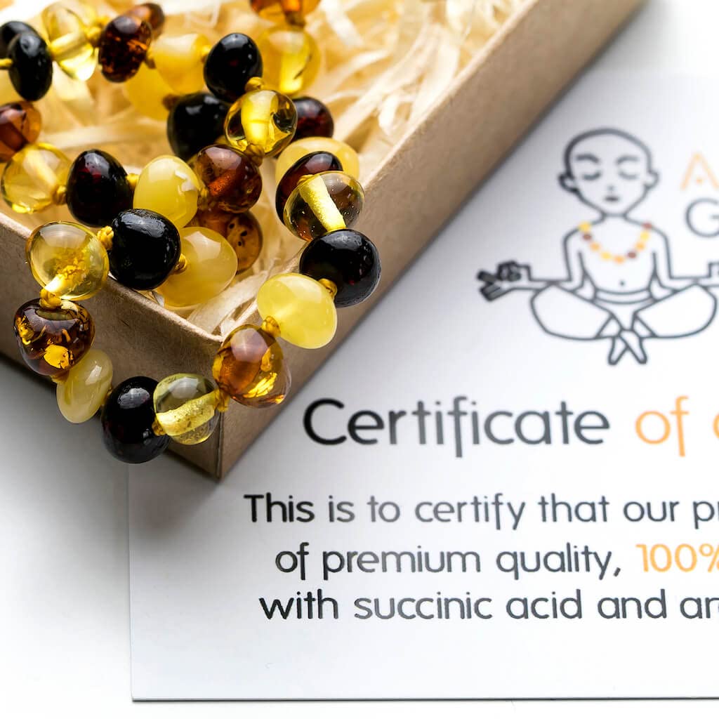Baltic Amber Necklace (Multi)