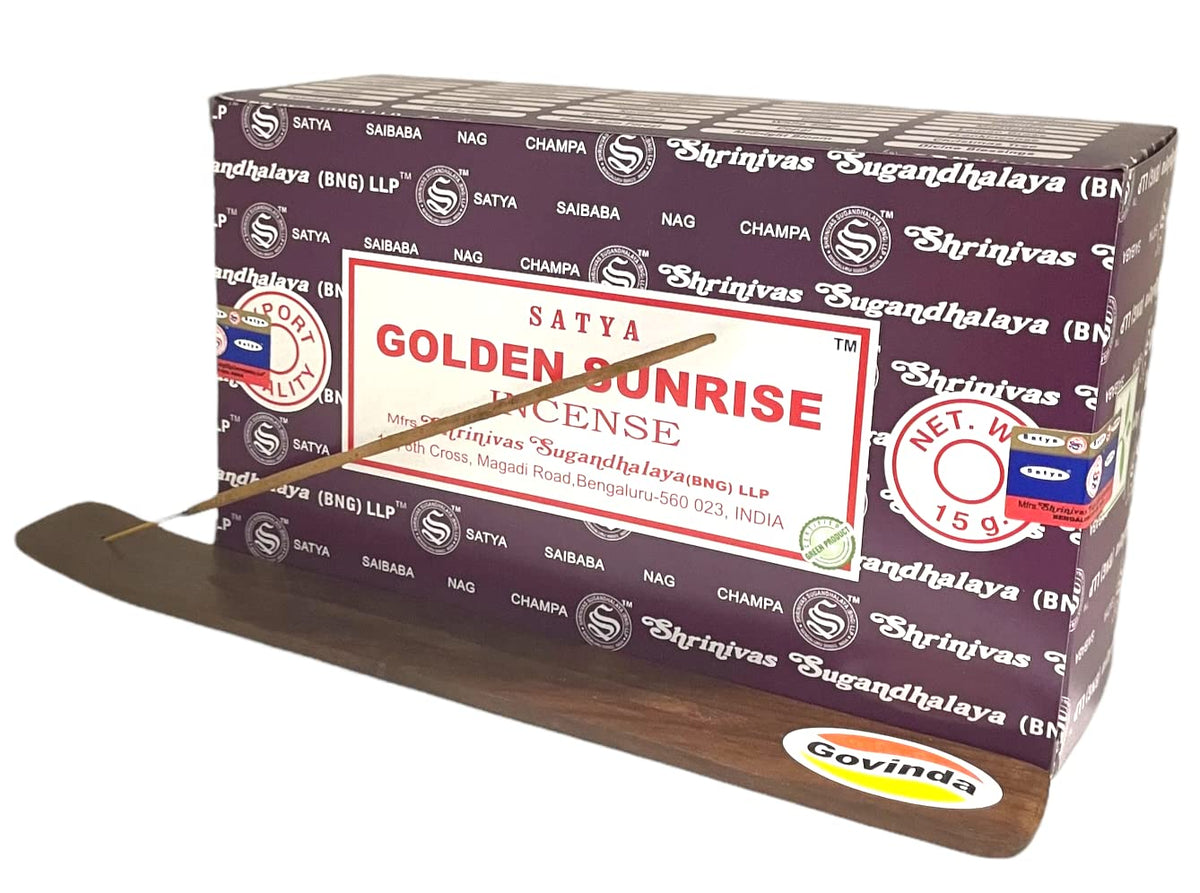 Incense Stick Holder Bundle with Satya Bangalore (Golden Sunrise)