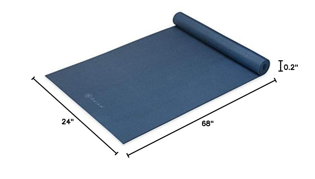 Premium Yoga Mat (Indigo Ink)