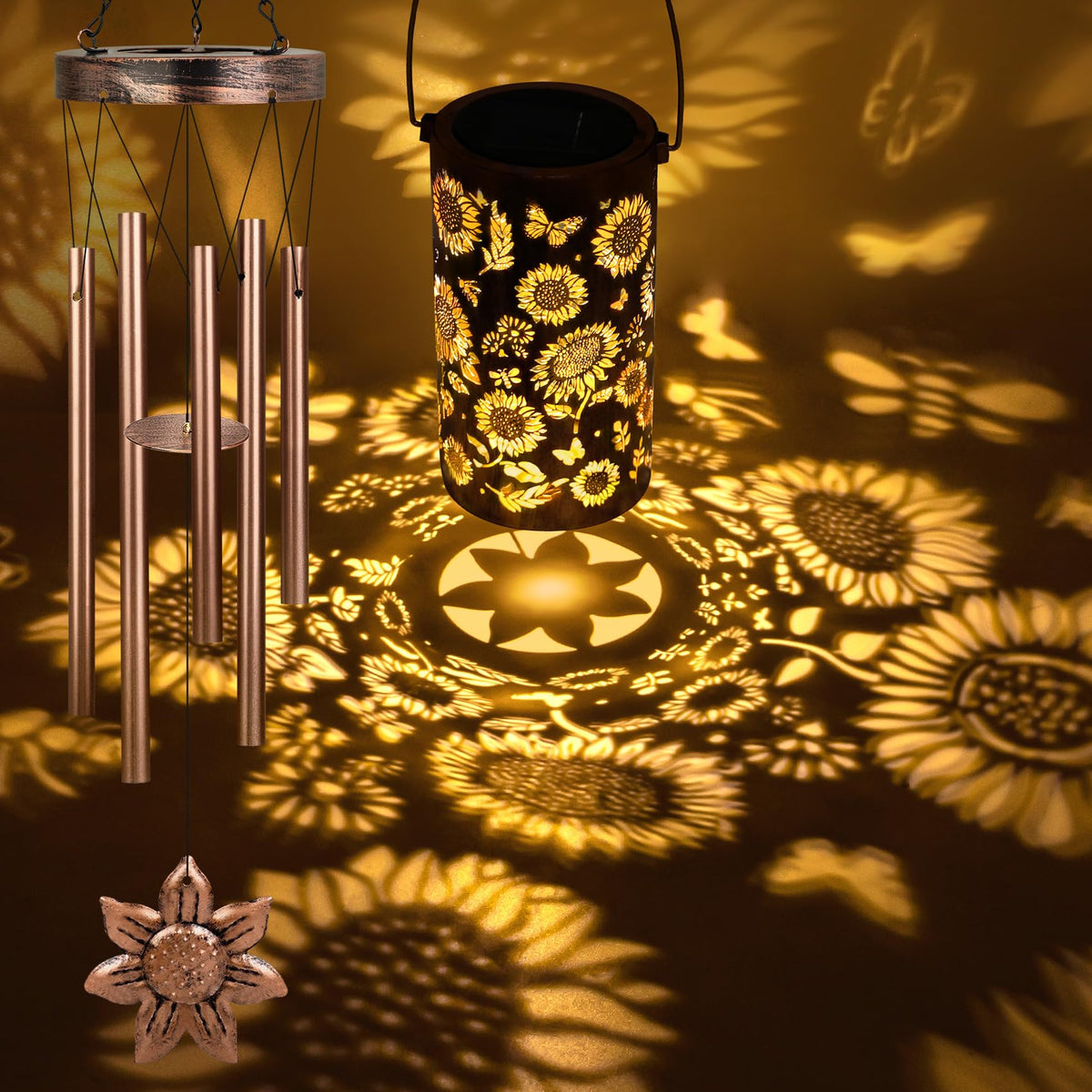 Solar Wind Chimes for Outside