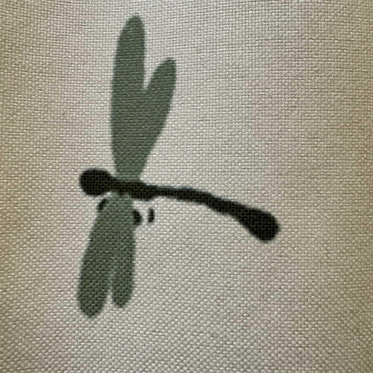 Ink Cat Noren Curtain (Willow Tree and Cat)
