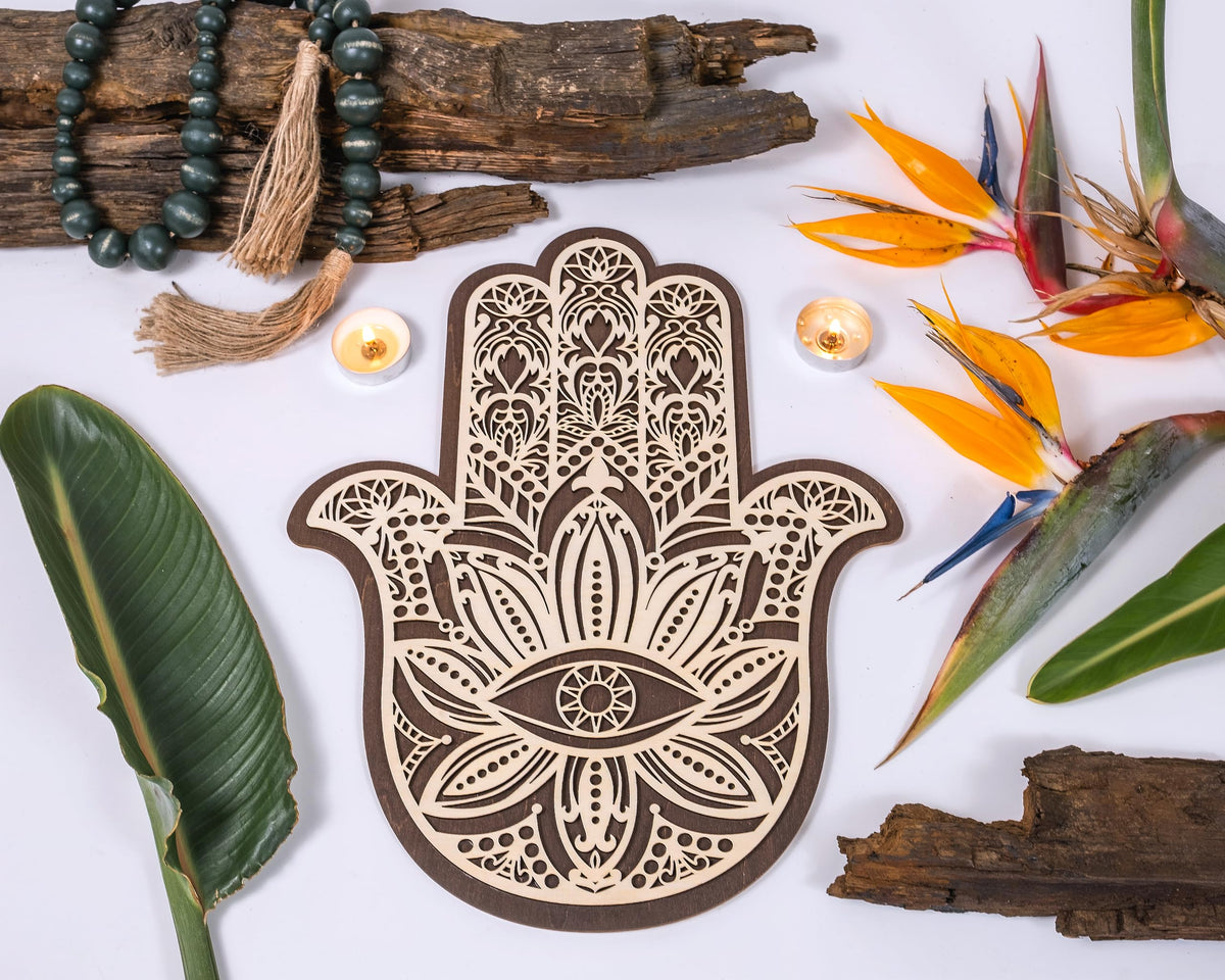 Fourth Level MFG 14” 2 (2-Layer Hamsa)