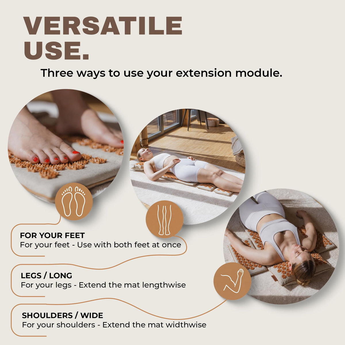 XXL Acupressure Mat Set Fullbody Edition (2X-Large Fullbody Edition)