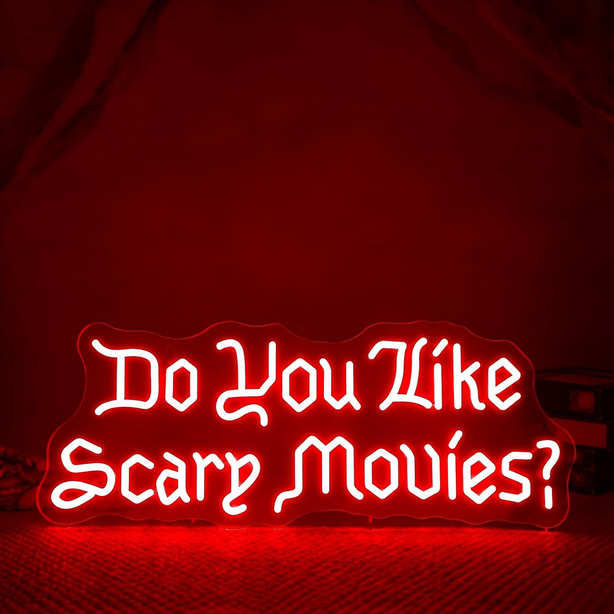Do You Like Scary Movies Neon Sign (Scary Movies)