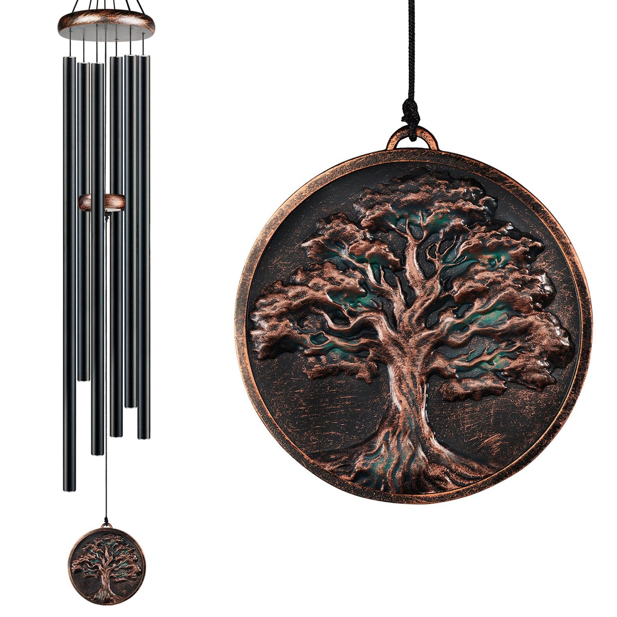 60” Large Wind Chimes for Outside (60" Tree of Life)