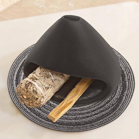 Palo Santo Holder Burner (Black+mat)