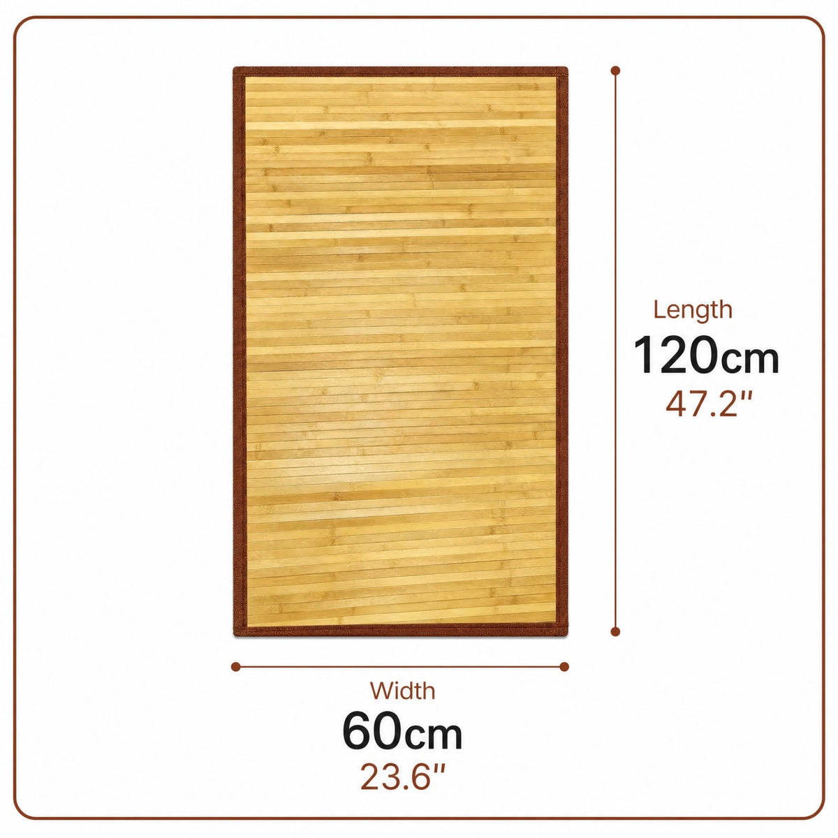 Area Rug Non Slip Roll Runner 47.2X23.6inches (1'11" x 3'11" (Rectangular))