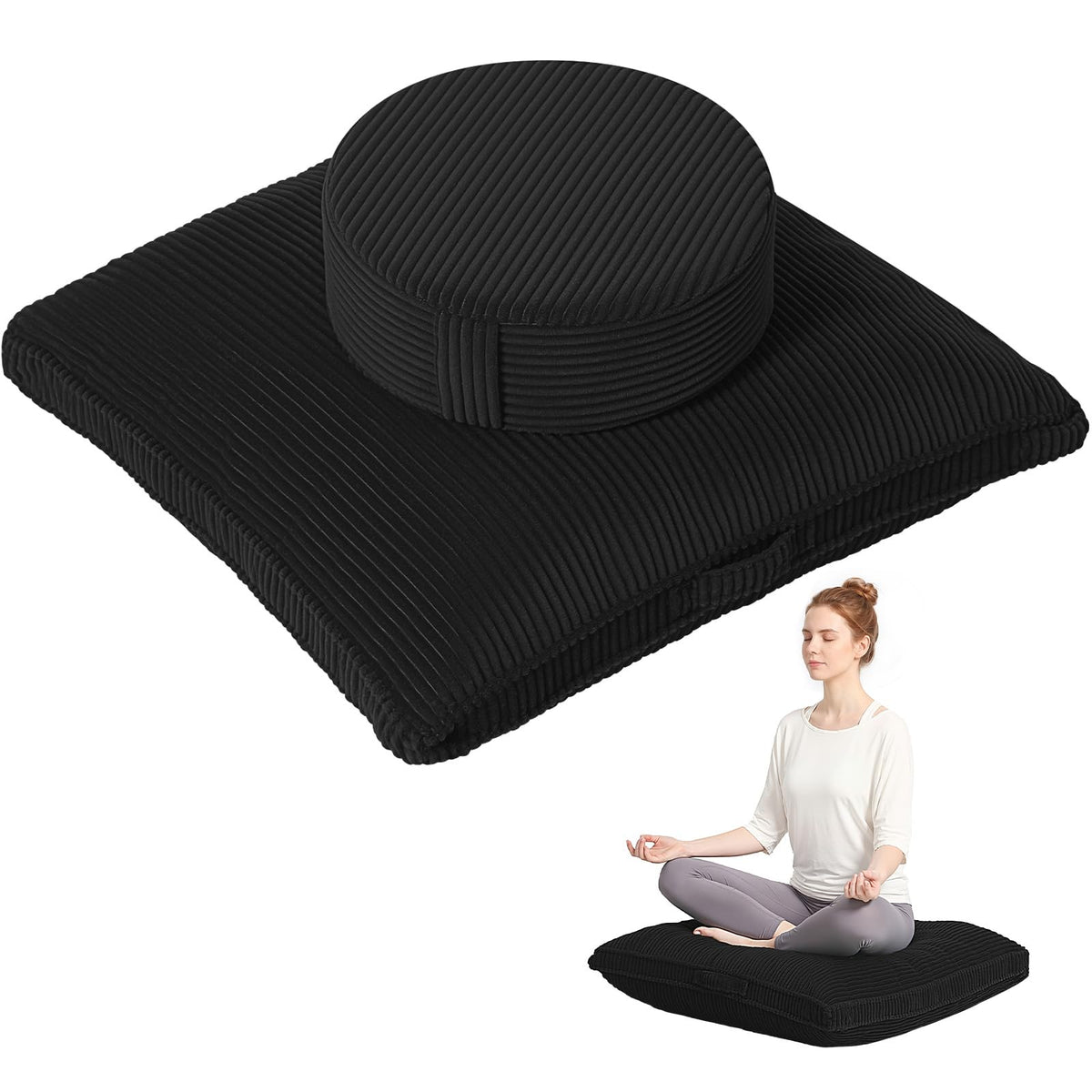 Meditation Cushion (Black)