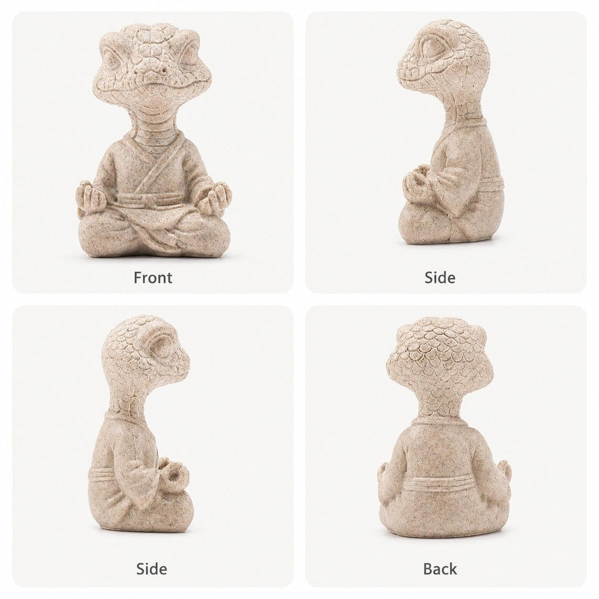 Meditating Snake Statue (Snake 2)