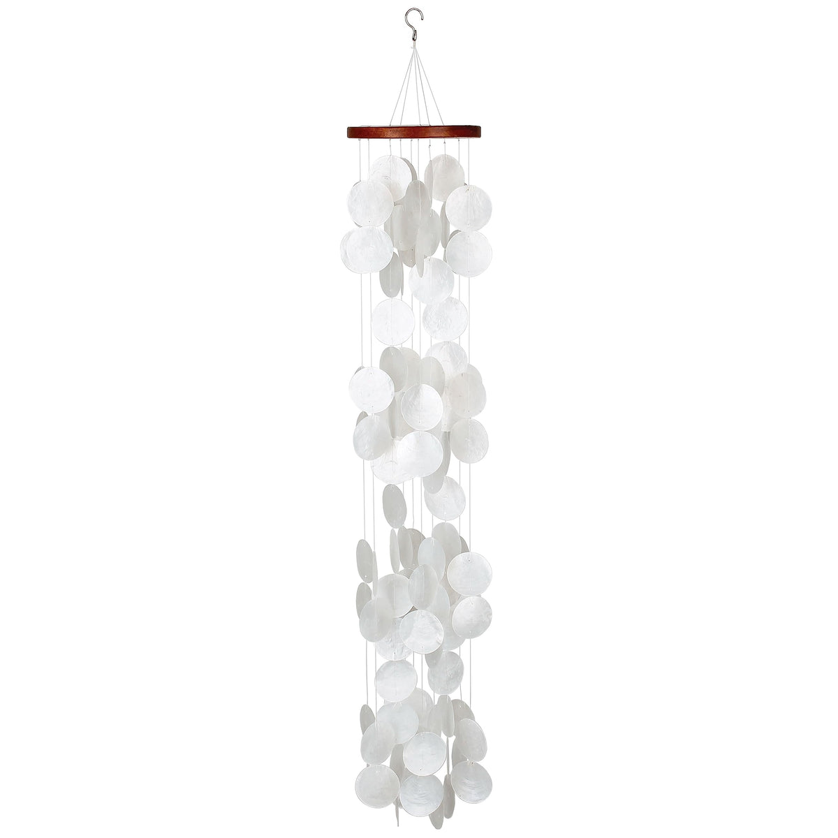 Woodstock Wind Chimes for Outside (40 Inches White)