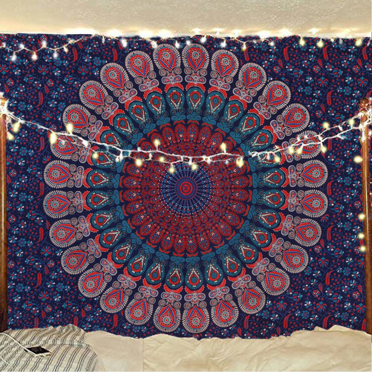Organic Cotton (Midnight Blue / 60"L x 54"W)