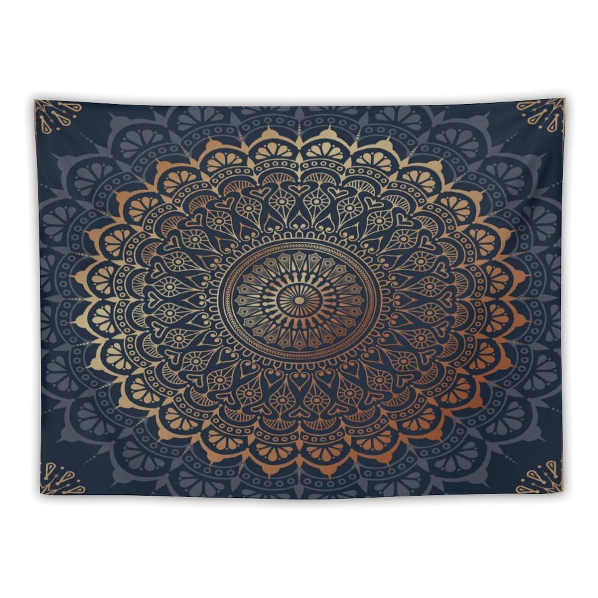Boho Flower Tapestry Wall Hanging Mandala Bohemian Aesthetic Paisley Hippie Tapestries Home Decor for Living Room Bedroom Farmhouse Apartment Dorm 30"x40" (30"L x 40"W / Mandala-39)