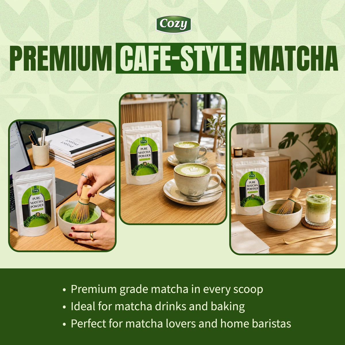 Cozy Premium Grade Matcha