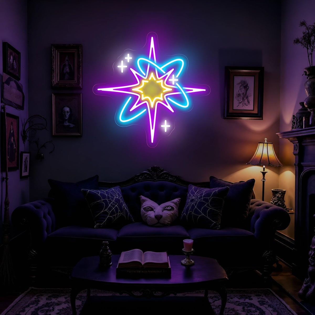 Starburst Neon Sign (Starburst-Purple)