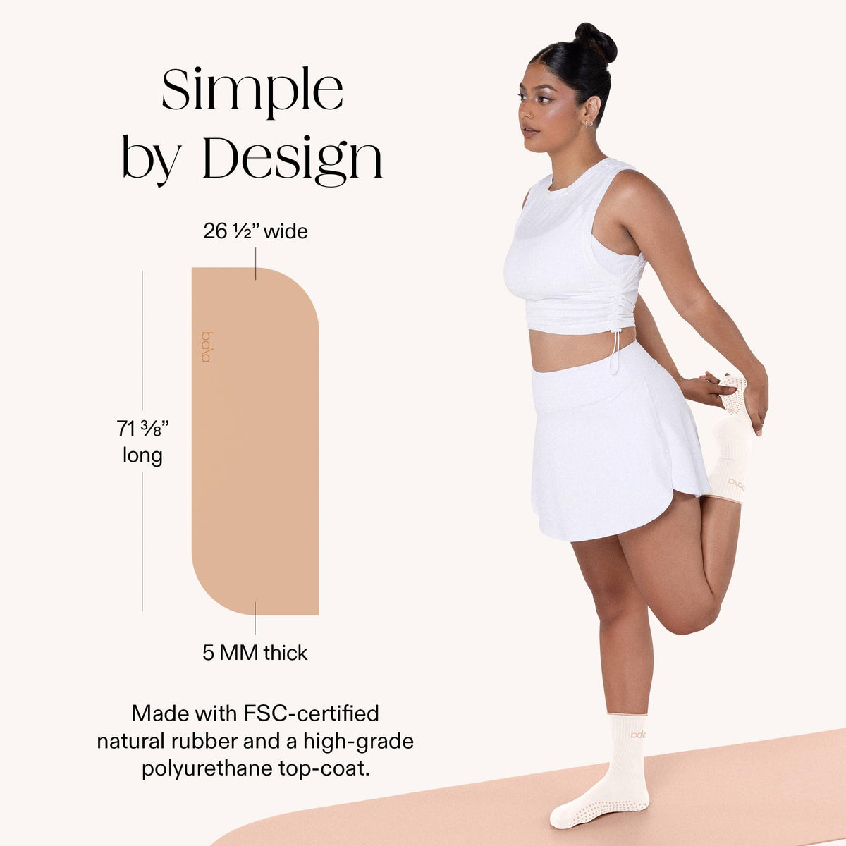 The Bala Deco Mat (Deco Mat - 5mm / Sand)