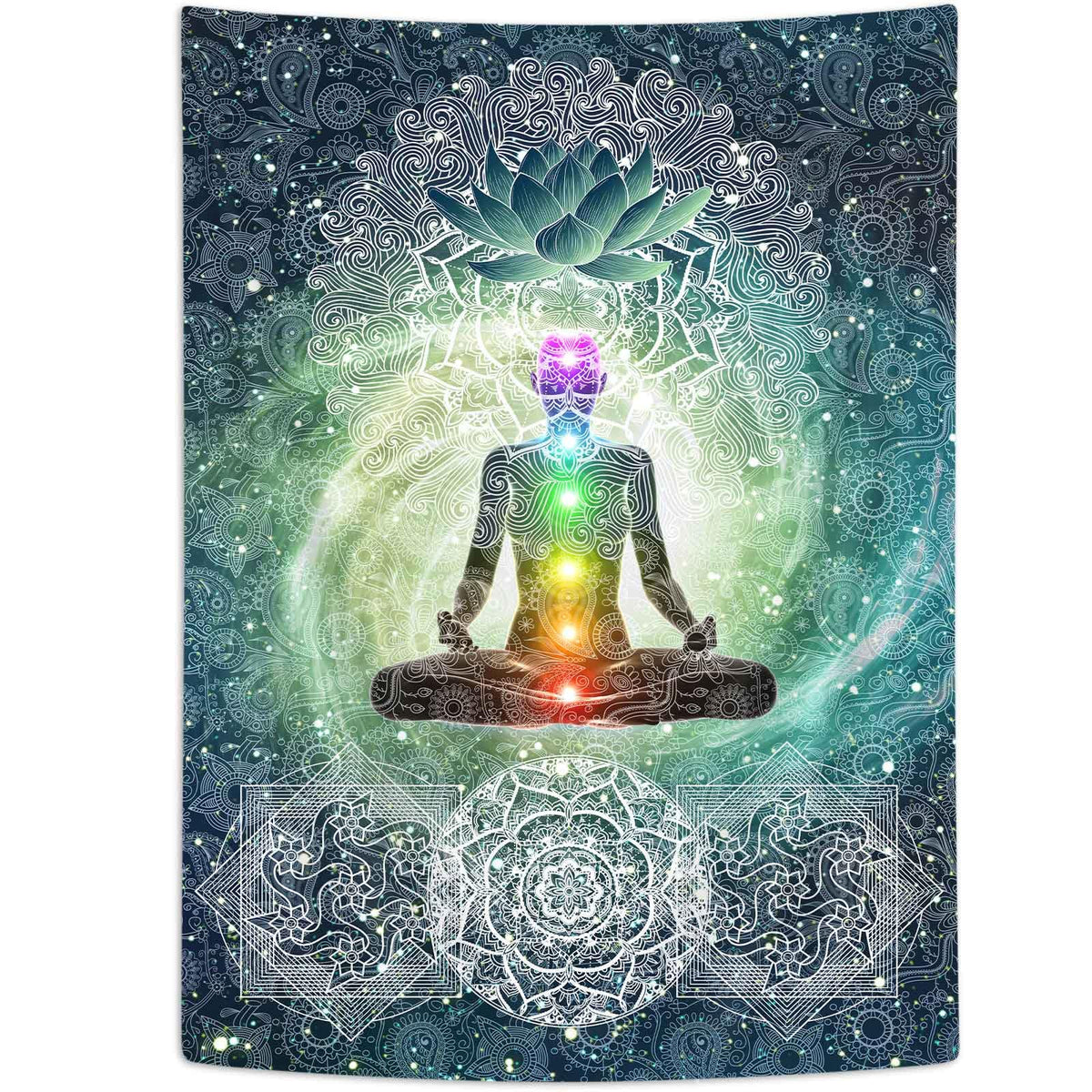 Meditation Vertical Tapestry (60"L x 40"W)