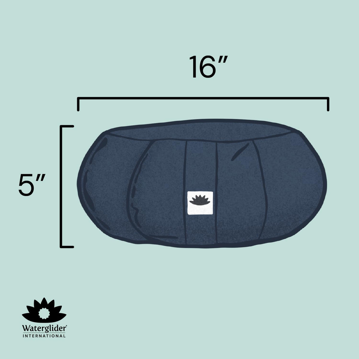 Zafu Meditation Cushion (Desert Sunset)