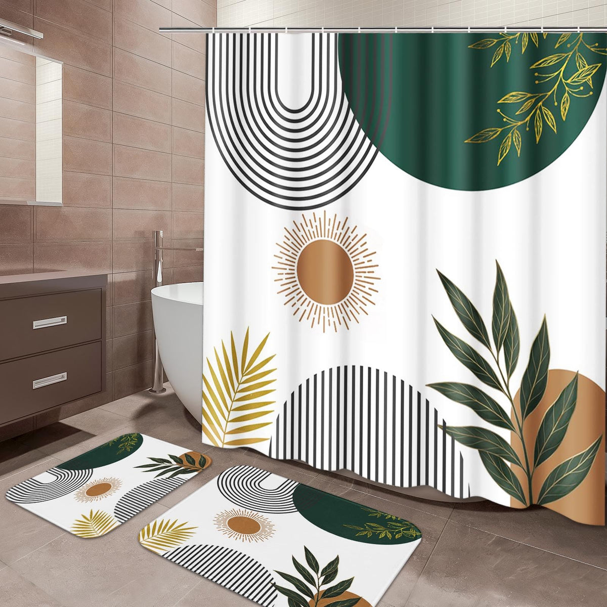 Bathroom Set of 3 (Mid Century Boho)