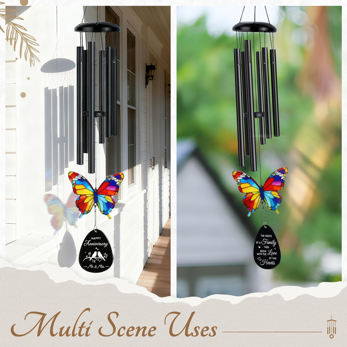 Anniversary Wind Chimes Gifts for Couples (Anniversary Gift)