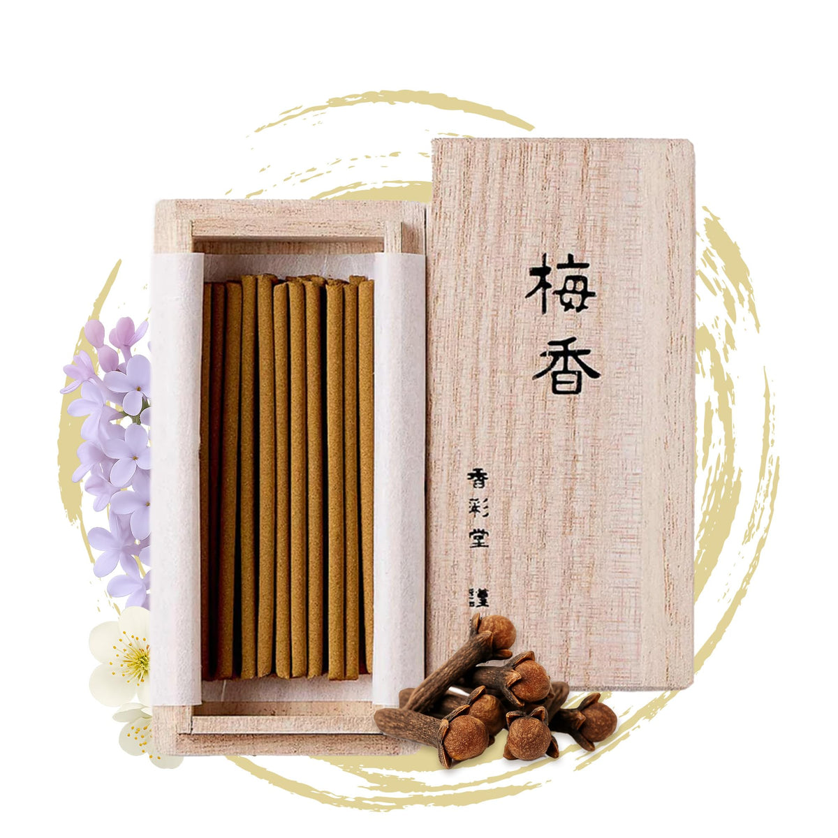 Hasegawa Japanese Smokeless Spring Plum Blossoms Incense (Plum Blossom)