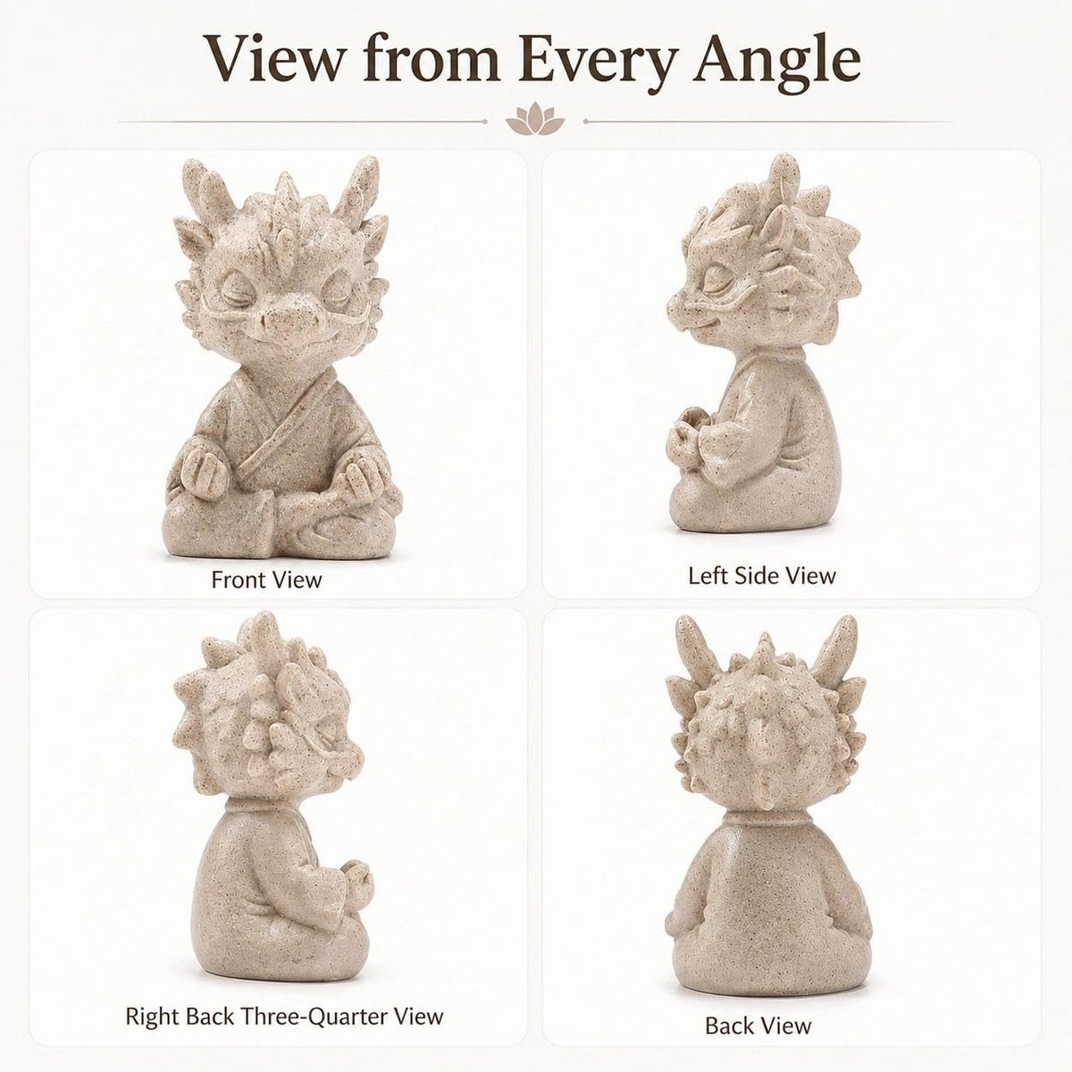 Meditating Dragon Statue (Dragon 2)