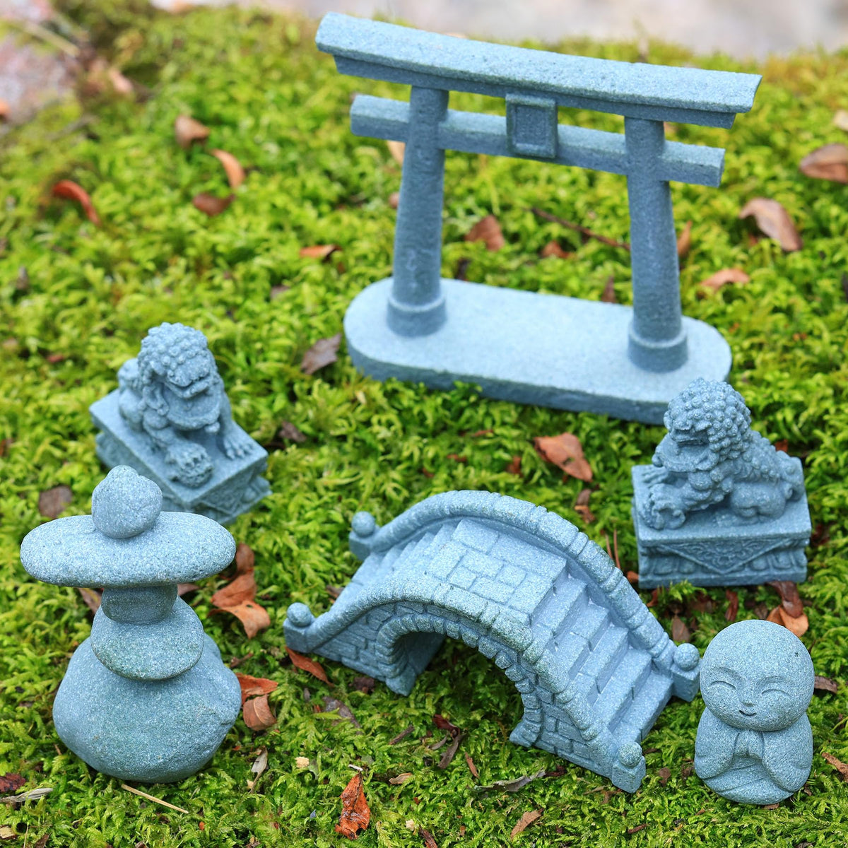 6 PCS Mini Zen Garden Accessories (Garden)