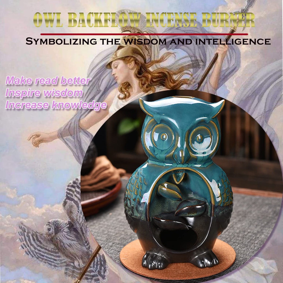 Mountain Waterfall Incense Burner