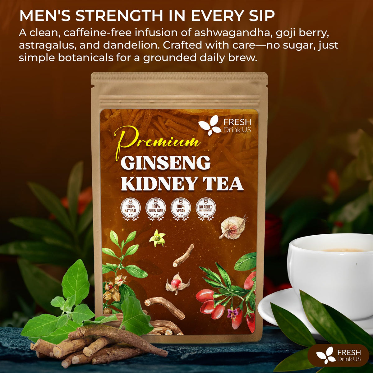 Ginseng Kidney Tea (30 Packs)