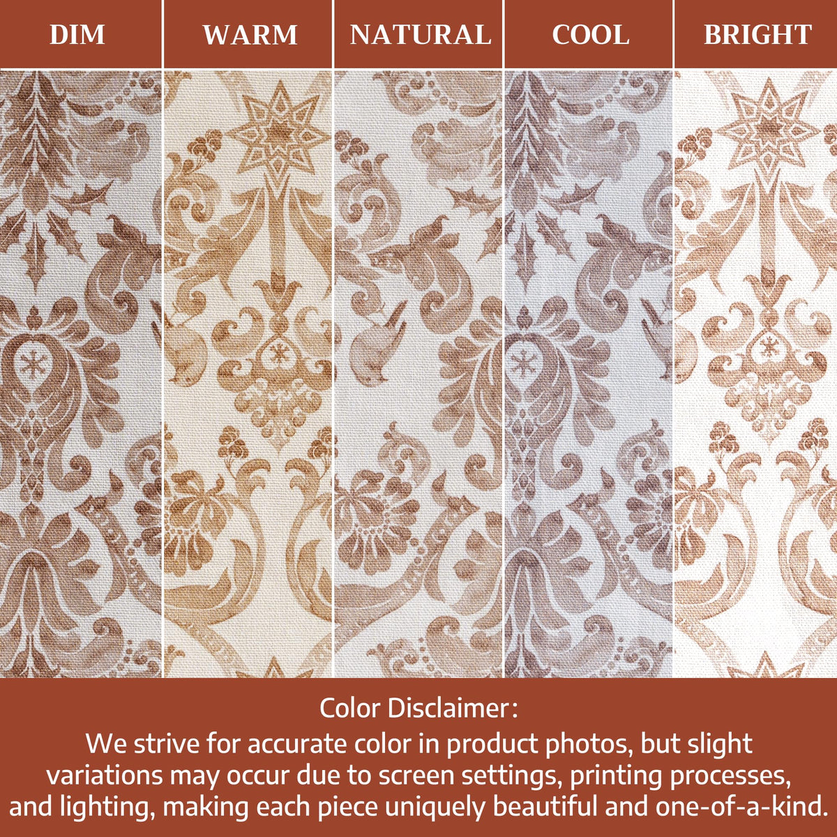 Placemats Set of 4 Reusable 100% Cotton (132 - Allure / 13" X 19" (Pack of 4))
