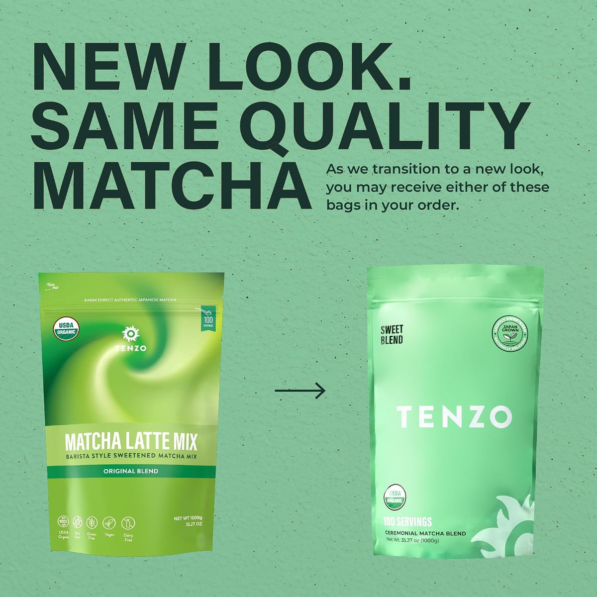 Tenzo Matcha Green Tea Powder (35.27 Ounce (Pack of 1))