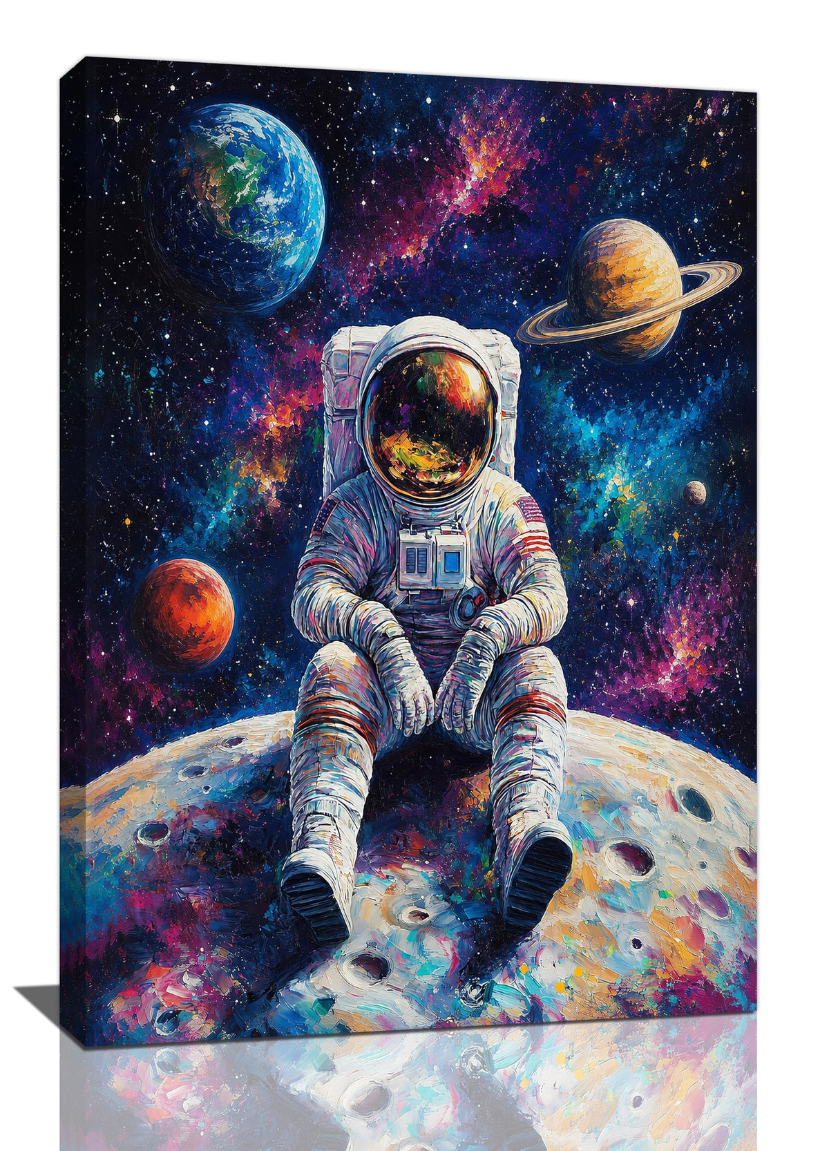 Astronaut Wall Art (Astronaut 1 / 24L" x 16W")