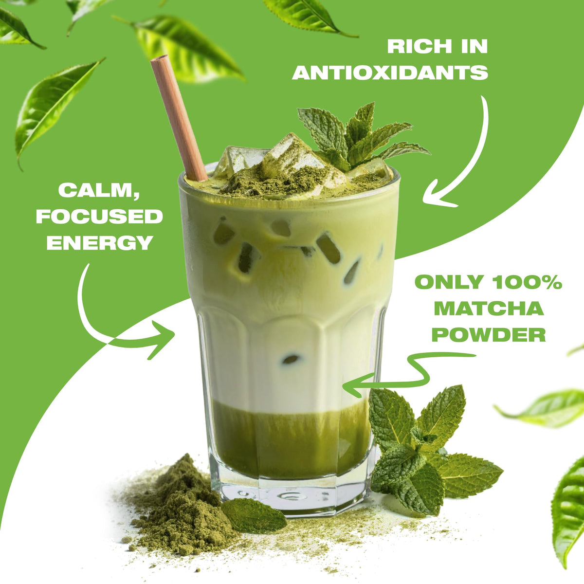 USDA Organic Matcha Green Tea Powder 2.2 Pound Latte Smoothies