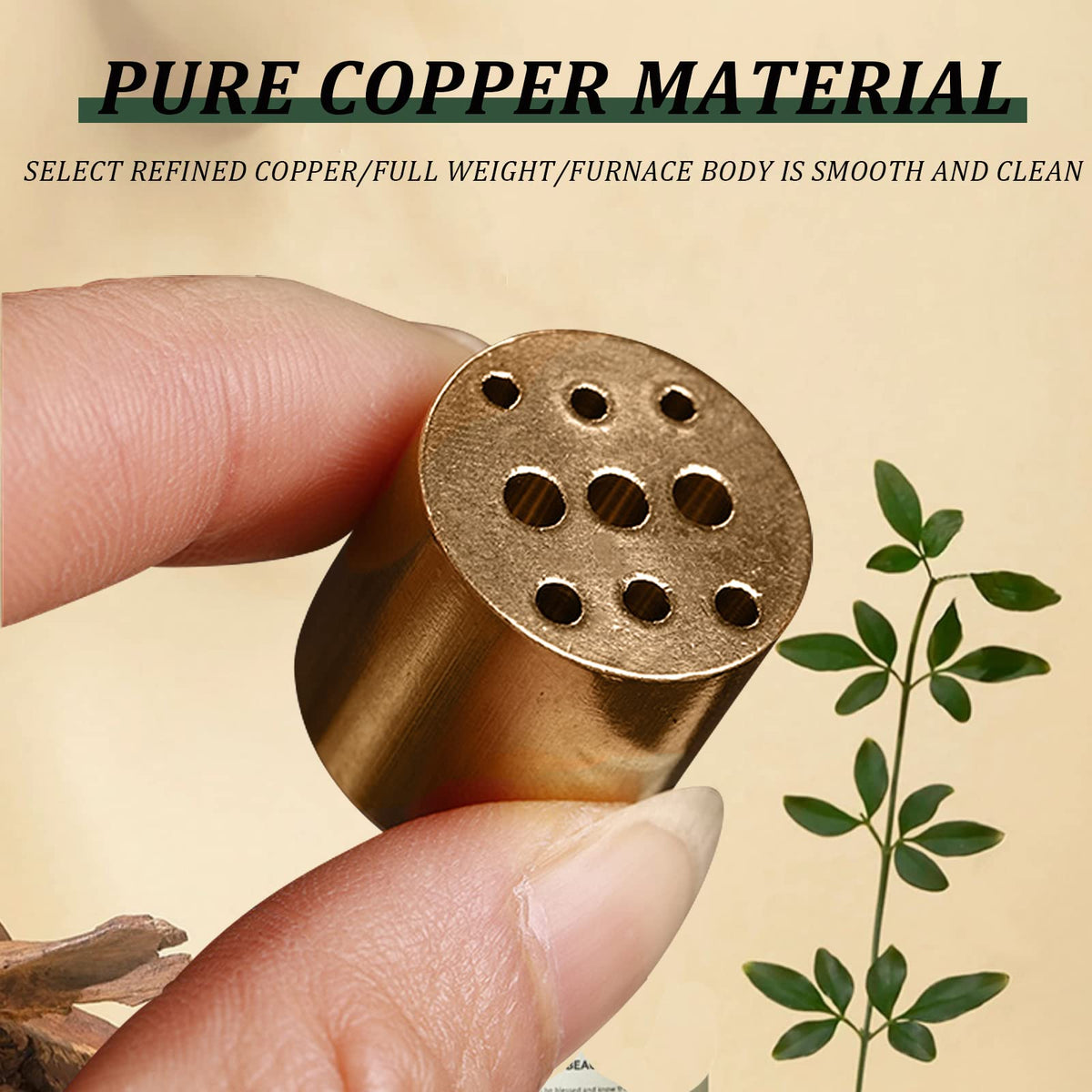 Incense Holder for Sticks and Backflow Incense Burner Glass (Cherry Blossom With Gilt-edged)