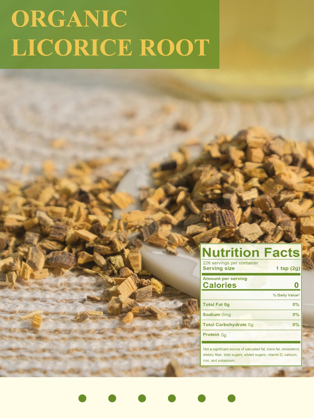 Organic Licorice Root Tea (16 Ounce (Pack of 1))