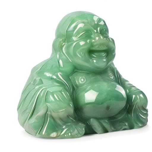 2 inch Laughing Buddha Statue (Obsidian)