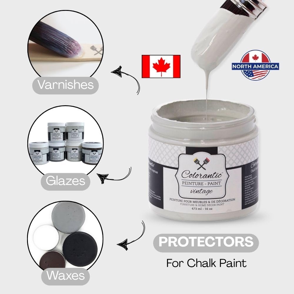 ROASTED MARSHMALLOW Chalk Based Paint for Furniture DIY Cabinets (Roasted Marshmallow / 8 Fl Oz (Pack of 1))