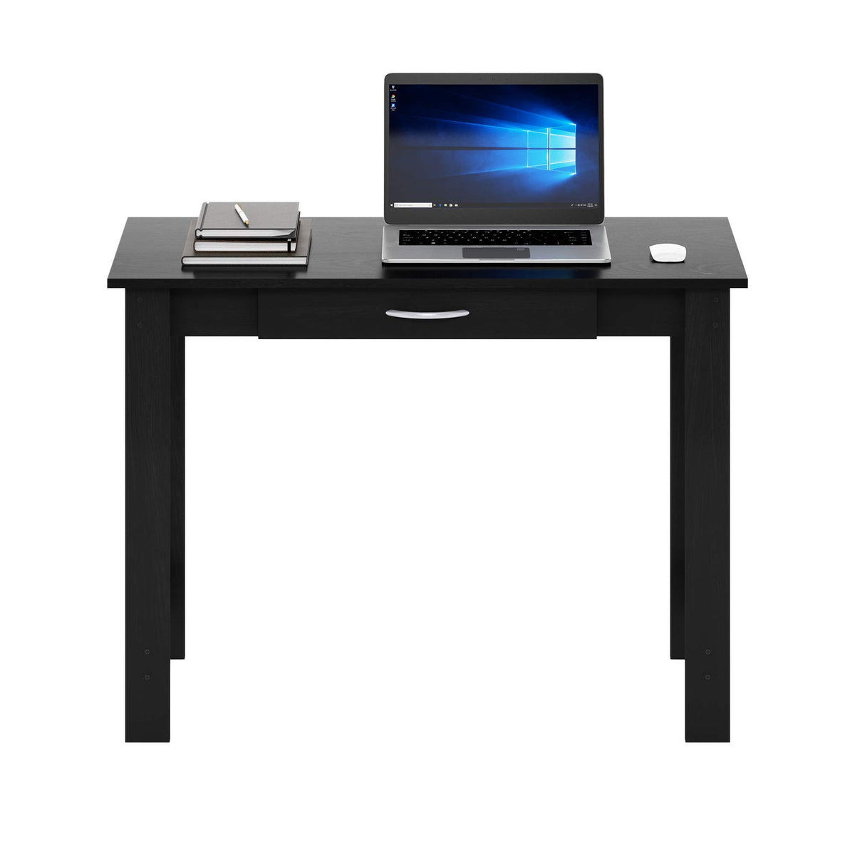 Jaya Writing Desk For Residential Use With DrawerBlack (Blackwood / 39 inches)